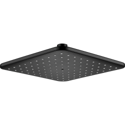 Deante boro square Nero głowica natryskowa 1-funkcyjna 201x201 mm