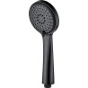 Deante słuchawka natryskowa Boro nero 3-funkcyjna