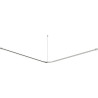 Deante Lehnen drążek zasłony prysznicowej 1200x1200 mm ø22, stalowy