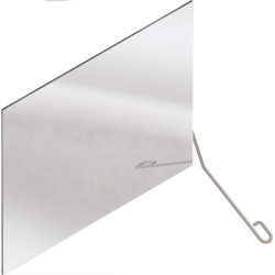 Deante Lehnen evolution, odchylane lustro 600x450 mm, prawe