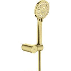 Deante zestaw natryskowy Arnika złoto szczotkowane 1-punktowy