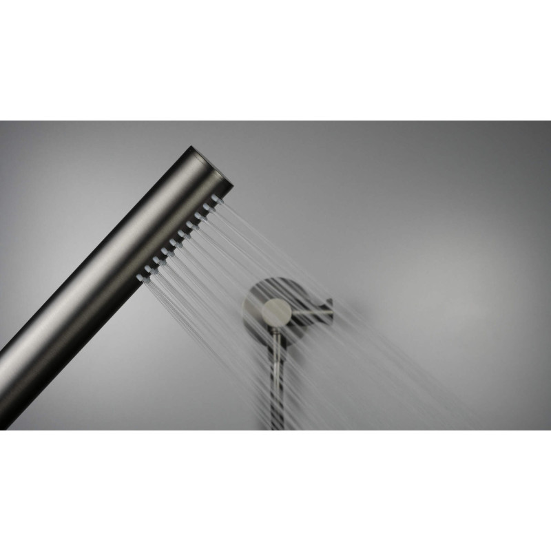 Deante komplet podtynkowy natryskowy Silia titanium z główką natryskową