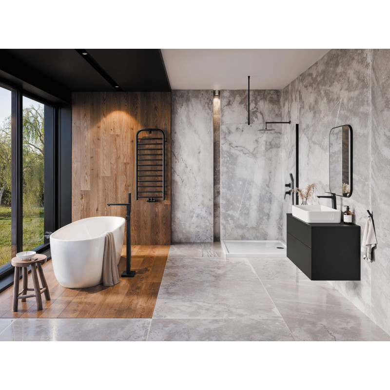 Deante Prizma bateria umywalkowa 800x470x520 nero