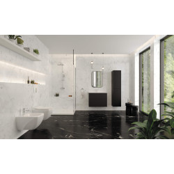 Deante Prizma bateria umywalkowa 800x385x600 nero