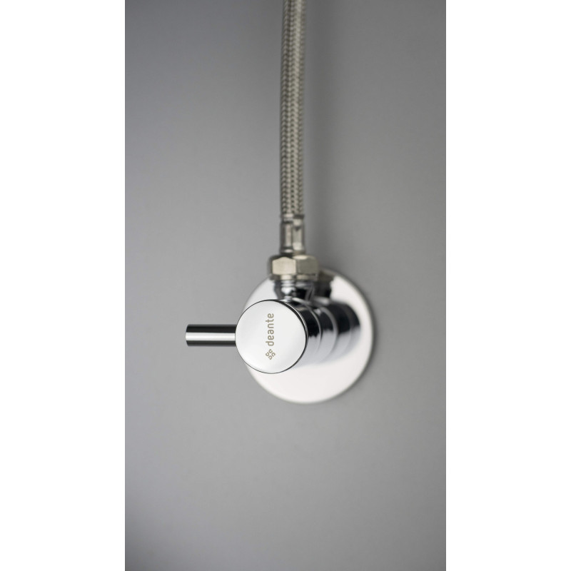 Deante zawór ozdobny z głowicą chrom