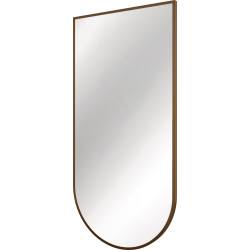 Deante Silia lustro wiszące, z ramą, 50x100, brąz szczotkowany