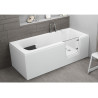 Polimat wanna z drzwiami Avo 150x75 z nóżkami