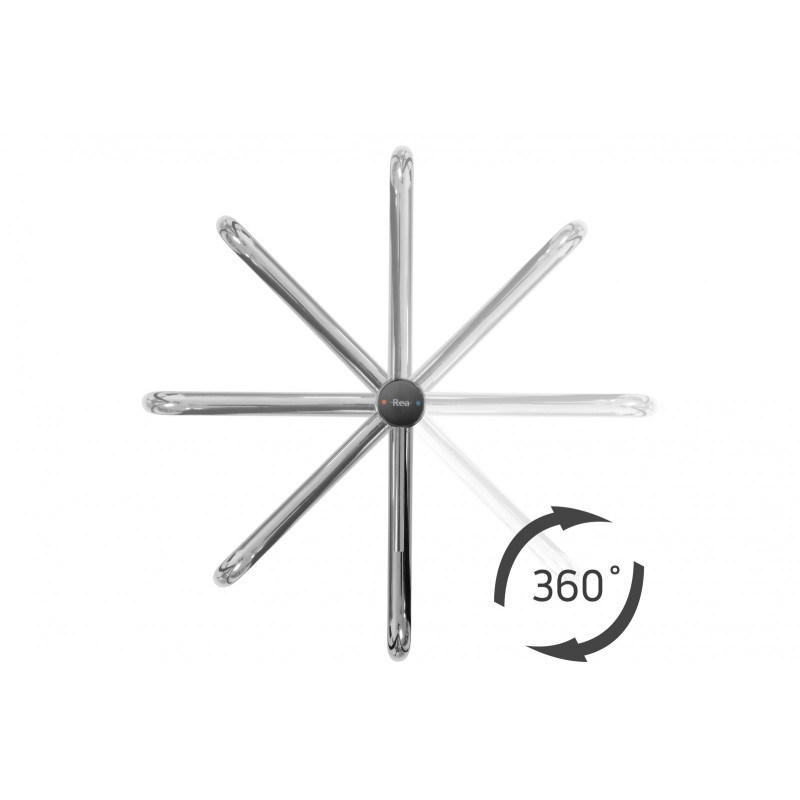 Rea bateria umywalkowa wysoka Lugano Chrom