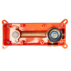 Rea bateria umywalkowa podtynkowa Oval Złota