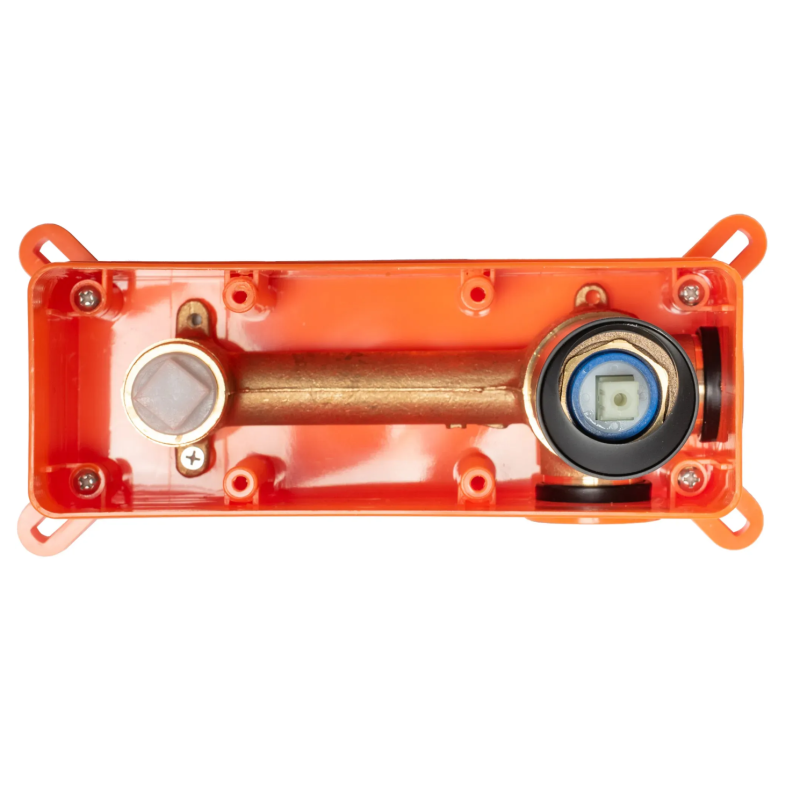 Rea bateria umywalkowa podtynkowa Oval Złota