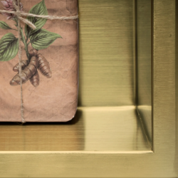 Rea półka podtynkowa 09 30x60x10 złoty szczotkowany Półka Podtynkowa 09 Złoty Szczotkowany