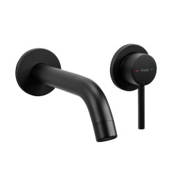 Rea bateria umywalkowa podtynkowa Owen Czarna