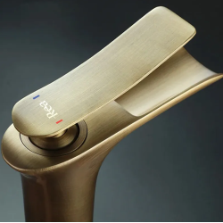 Rea bateria umywalkowa wysoka Laguna Antyczne Złoto