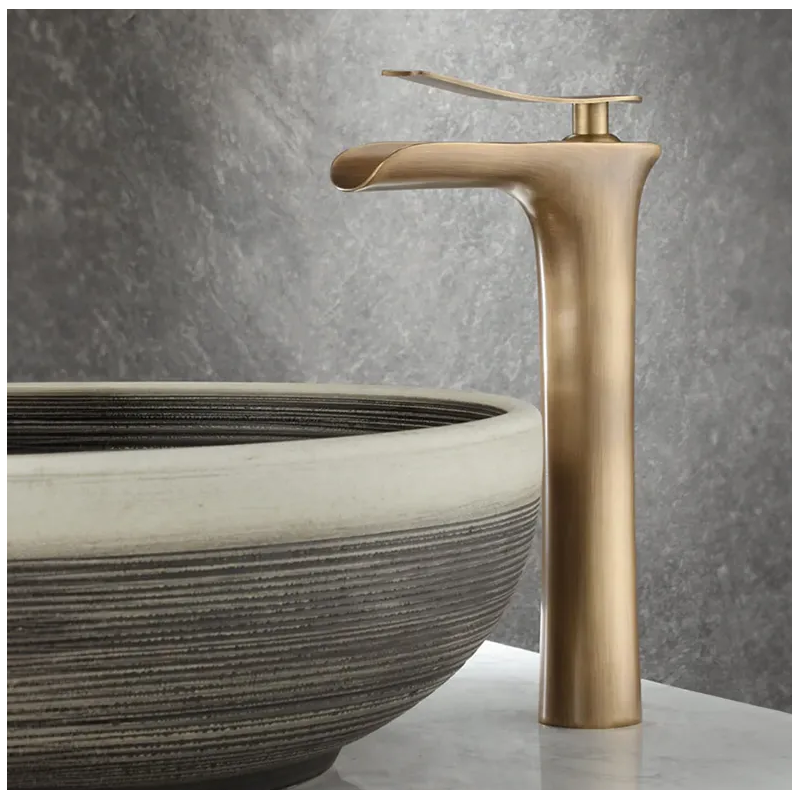 Rea bateria umywalkowa wysoka Laguna Antyczne Złoto