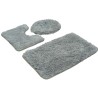 Zestaw 3 Dywaników Łazienkowych Grey - Komfort i Styl w Twojej Łazience!