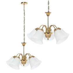 Złota Lampa APP959-5CP - Elegancja i Styl w Twoim Domu