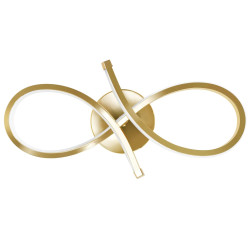 Złota Lampa LED APP1051-W – Elegancja i Styl w Twoim Wnętrzu