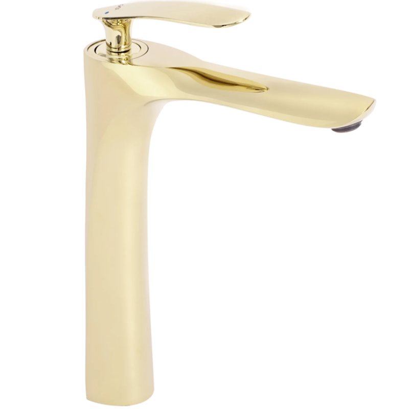 Rea bateria umywalkowa wysoka Orbit Złota