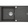 Deante zlewozmywak Evora antracyt metalik granit 1k z/o 780x440x193, 3,5