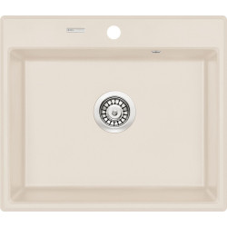 Deante zlewozmywak Andante beż granit 1k 600x520x210