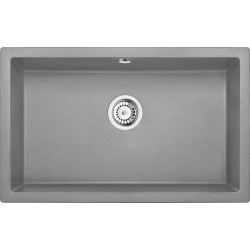 Deante komora podblatowa Corda szary metalik granit 800x500x204 3,5