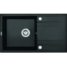 Deante zlewozmywak Eridan grafit metalik granit 1k z/o 860x500x203, 3,5