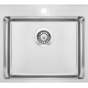 Deante zlewozmywak Olfato stal szczotkowana 1k b/o, 550x505x200, 3,5"