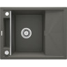 Deante zlewozmywak Magnetic antracyt metalik granit 1k z/ko 640x500x219, 3,5