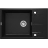 Deante zlewozmywak Eridan nero granit 1k z/o 780x500x210, 3,5