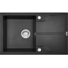 Deante zlewozmywak Andante grafit metalik granit 1k z/o 780x490x194, 3,5