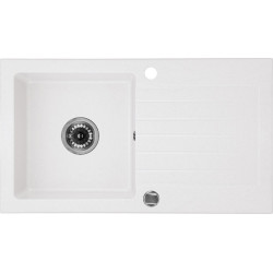 Deante zlewozmywak Zorba alabaster granit 1k z/o 760x440x160, 3,5