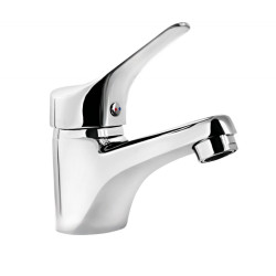 Deante bateria Joko chrom umywalkowa stojąca z zamknięciem odpływu