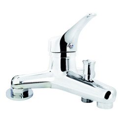 Deante bateria Joko chrom nawannowa stojąca 2-otworowa