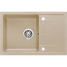 Deante zlewozmywak Leda piaskowy granit 1k z/o 670x440x164, 3,5