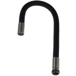 Deante elastyczna wylewka stal-czarny do bat. boc