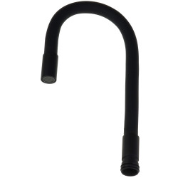 Deante elastyczna wylewka nero do bat. boc