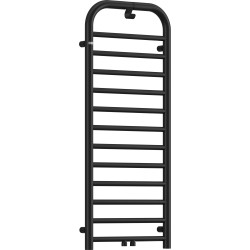 Deante grzejnik Silia czarny mat, 1210x500 mm