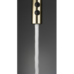 Deante bateria Olfato złoto szczotkowane zlewozmywakowa z wyciąganą słuchawką