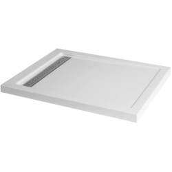 Polimat brodzik prostokątny West 100x80 z syfonem