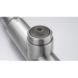 Deante bateria Eridan stal szczotkowana zlewozmywakowa