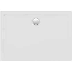 Polimat brodzik prostokątny kompaktowy Lider 90x70 z syfonem