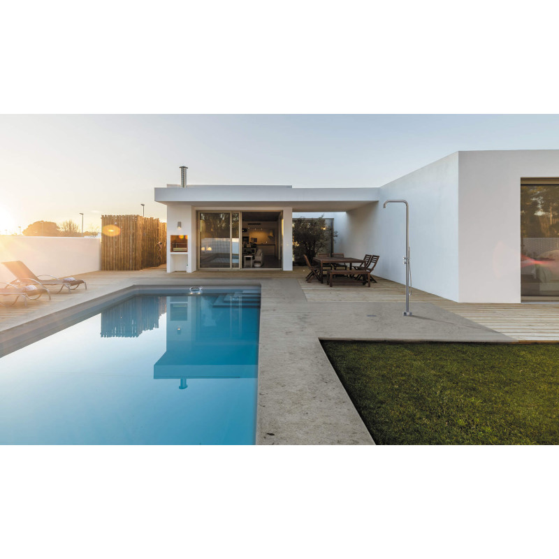 Deante odpływ punktowy 105x105 mm - kratka, stal