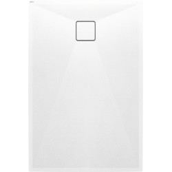 Deante brodzik Correo prostokątny, alabaster granitowy, 120x70 cm