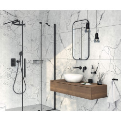 Deante ścianka prizma walk-in nero 80x195 cm