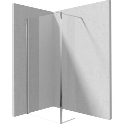 Deante ruchomy panel do walk-in kerria plus chrom