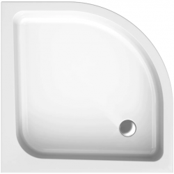 Polimat  brodzik półokrągły Pako 90x90 z syfonem