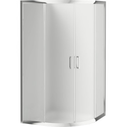 Deante Funkia kabina półokrągła, szkło szronione, wys. 170 cm, 90x90 cm