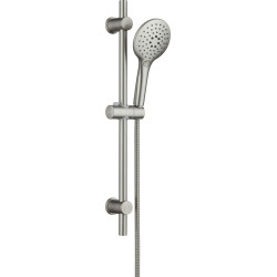 Deante Lupo komplet natryskowy stal szczotkowana