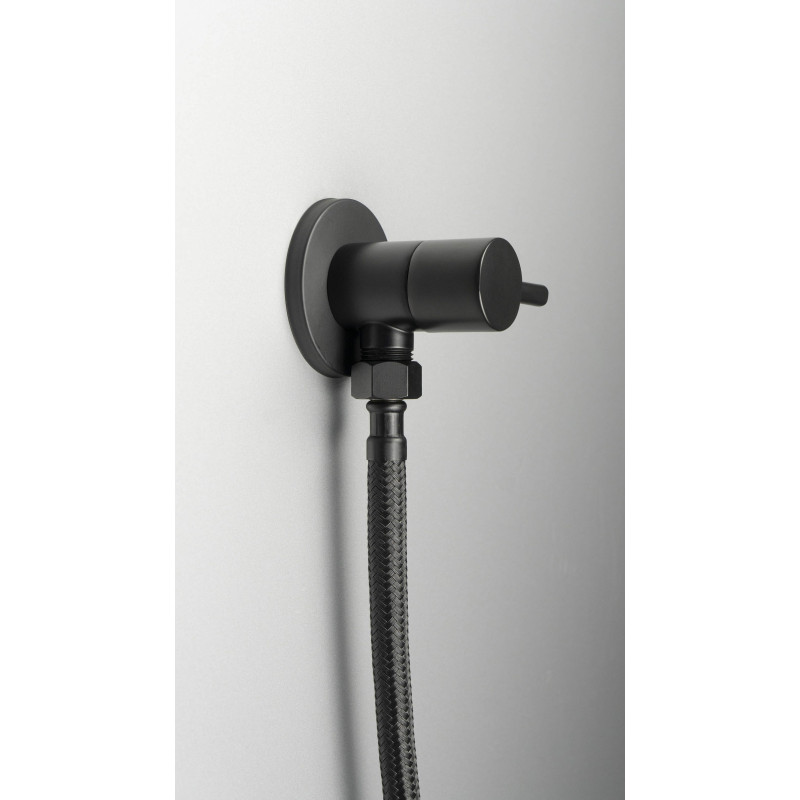 Deante wężyki przyłączeniowe 3/8 na m10 długość 40 cm 2 szt. nero