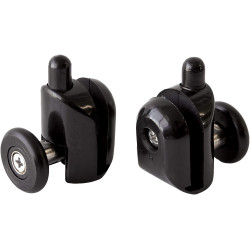 Deante rolki dolne wypinane nero do szyb 5 mm (2 szt.)